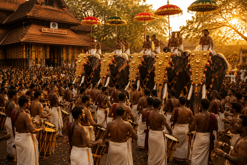 Kerala Festival Scene