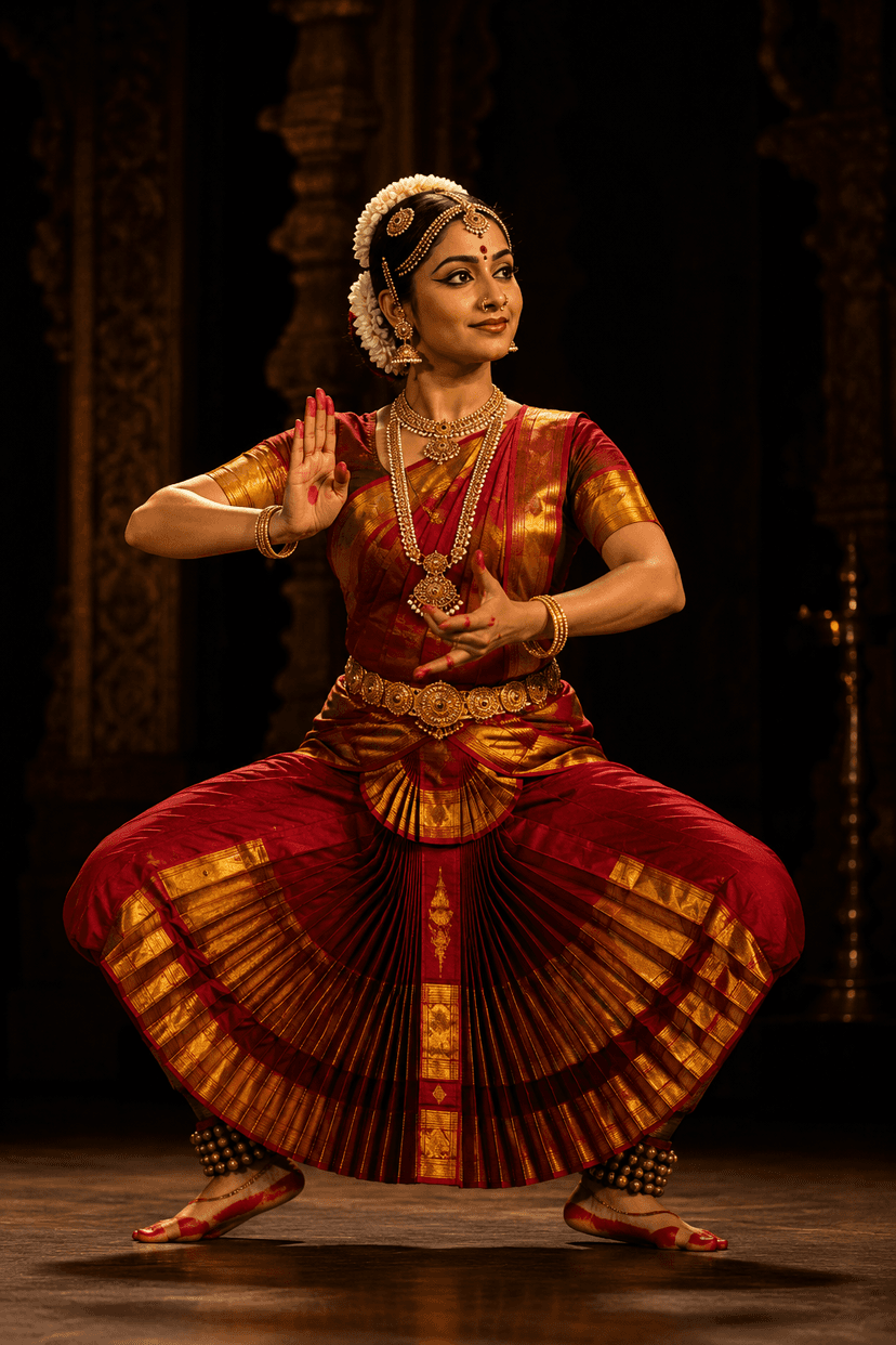 Bharatanatyam Pose